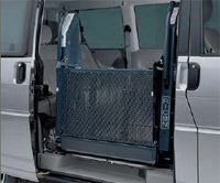ClearVue fold in half wheelchair lifts